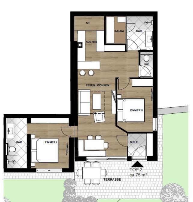 Appartement Alpenrot St. Johann im Pongau Exterior foto